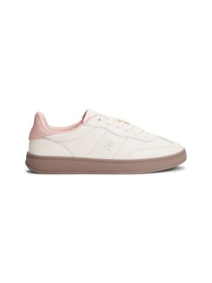 Tommy Hilfiger naisten kengät, TH PREMIUM HERITAGE SNEAKER Luonnonvalkoinen