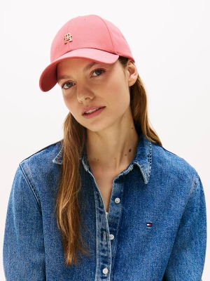 Tommy Hilfiger naisten lippis, ELEVATED CHIC CAP Vaaleanpunainen