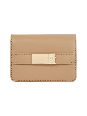 Tommy Hilfiger Naisten Lompakko, TH HERITAGE SLIM MED WALLET Vaalea Beige