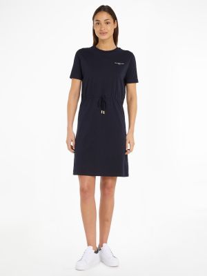 Tommy Hilfiger Naisten Paitamekko, 1985 REG MINI CORP TEE DRESS Tummansininen
