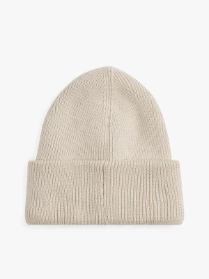 Tommy Hilfiger naisten pipo, TJW LINEAR BEANIE Luonnonvalkoinen
