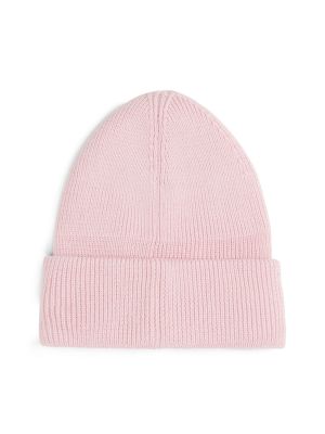 Tommy Hilfiger naisten pipo, TJW LINEAR BEANIE Vaaleanpunainen