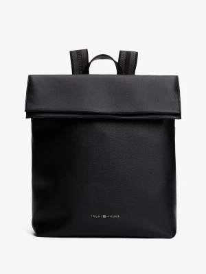 Tommy Hilfiger naisten reppu, TH LOGOTAPE BACKPACK Musta