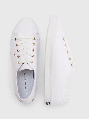 Tommy Hilfiger Naisten Sneakerit ESSENTIAL NAUTICAL SNEAKER Valkoinen