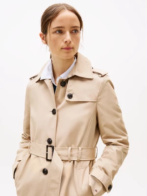 Tommy Hilfiger naisten trenssitakki, HERITAGE SINGLE BREASTED TRENCH Vaalea Beige