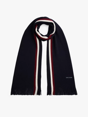 Tommy Hilfiger naiten huivi, TH RWB RACHELLE SCARF Tummansininen