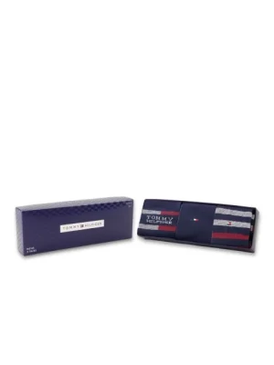 Tommy Hilfiger sukat, TH MEN SOCK 3P GIFT BOX TOMMY STRIPE Tummansininen