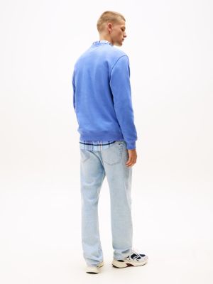 Tommy Jeans Miesten Collegepaita, SLIM JASPE TEE Sininen