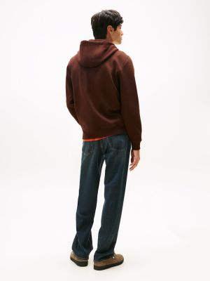Tommy Jeans Miesten Huppari, TJM REG S FLAG HOODIE Beige