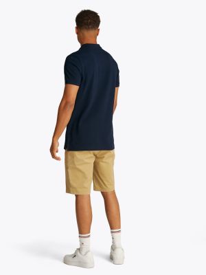 Tommy Jeans miesten pikeepaita, TJM SLIM PLACKET POLO Tummansininen