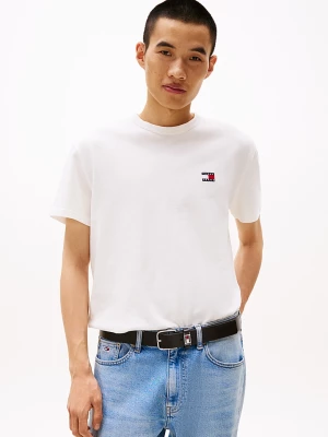 Tommy Jeans miesten t-paita, TJM REG BADGE TEE EXT Valkoinen