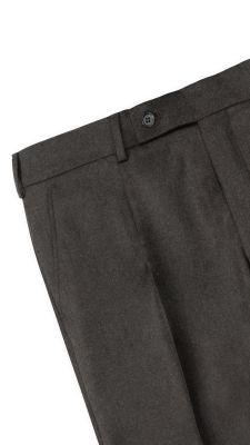 Turo Tailor miesten housut, HAMPTON MODERN FIT TROUSERS Ruskea