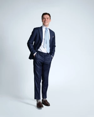 Turo Tailor miesten puku, BILBAO-HOUSTON Sininen