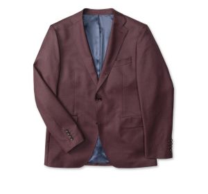 Turo Tailor miesten puvunhousut, DENVER Viininpunainen