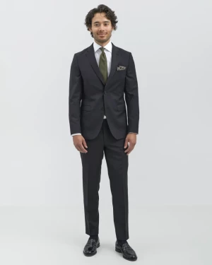 Turo Tailor Puvun takki, Marzotto Slim Fit Mustanruskea
