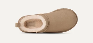 UGG naisten kengät, W CLASSIC MICRO Hiekka