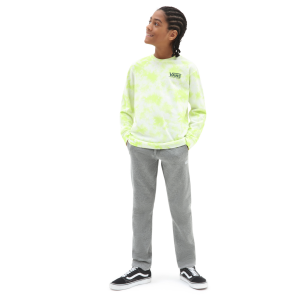 Vans verkkarit, CORE BASIC FLEECE PANT CEMENT  Vaaleanharmaa