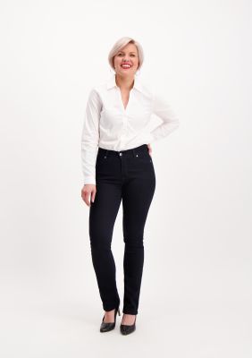 Very Nice Naisten Farkut, Emily 8411 Straight Fit Indigo