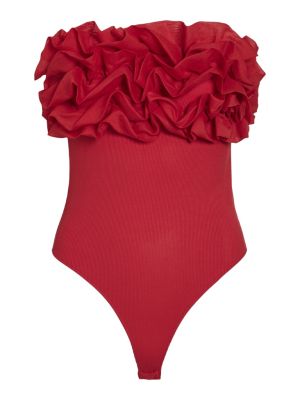 Vila naisten body, VITOVE S/L BODYSTOCKING Red