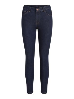 Vila Naisten Farkut, Skinnie Gy Rw Skinny Jeans Tummansininen
