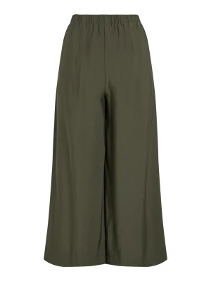 Vila naisten housut, VIMARLEE HW WIDE CULOTTE PANTS Deep Depths