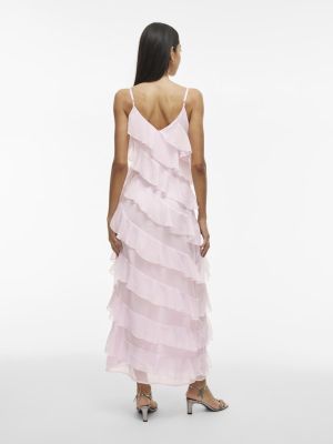 Vila naisten mekko, VILUNA STRAP DRESS Cherry Blossom