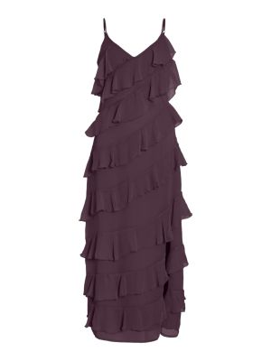 Vila naisten mekko, VILUNA STRAP DRESS Fig