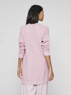 Vila naisten neuletakki, VIDALO L/S KNIT CARDIGAN- Winsome Orchid