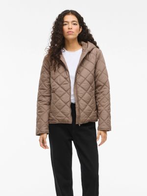 Vila naisten takki, VIQUILA LS HOOD JACKET SHORT JACKET Fossil