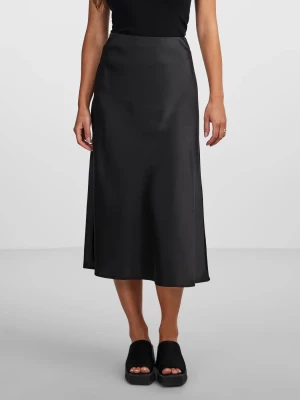 Y.A.S hame, YASPELLA HW MIDI SKIRT Black