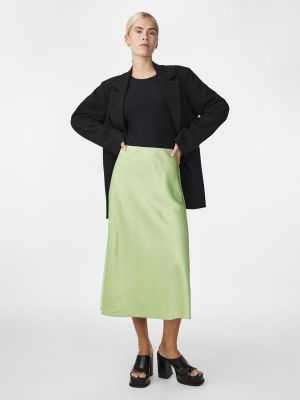 Y.A.S hame, YASPELLA HW MIDI SKIRT Mintunvihreä