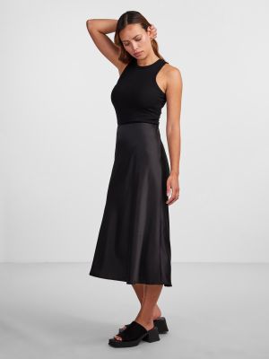 Y.A.S hame, YASPELLA HW MIDI SKIRT Musta