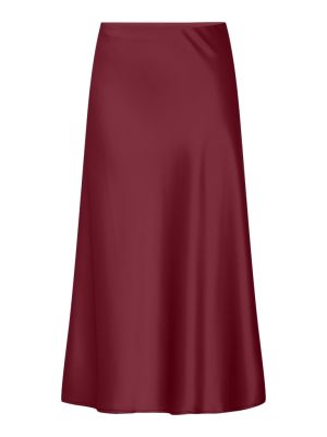 Y.A.S hame, YASPELLA HW MIDI SKIRT Punainen