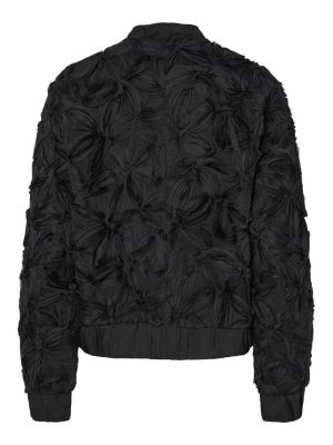 Y.A.S naisten bombertakki, YASMARIA LS BOMBER JACKET Black