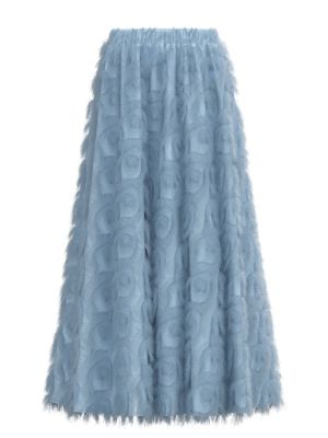 Y.A.S naisten hame, YASPAZYLLA HMW MAXI SKIRT Vaaleansininen