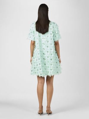 Y.A.S naisten mekko, YASABELONE SS V-NECK DRESS Vaaleanvihreä