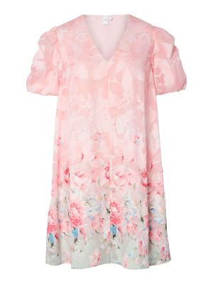 Y.A.S naisten mekko, YASHANNAH 2/4 DRESS Vaaleanpunainen Kuosi