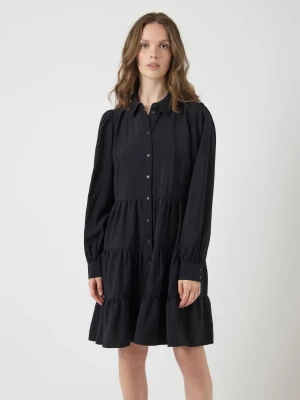 Y.A.S naisten mekko, YASPALA LS DRESS S. Musta