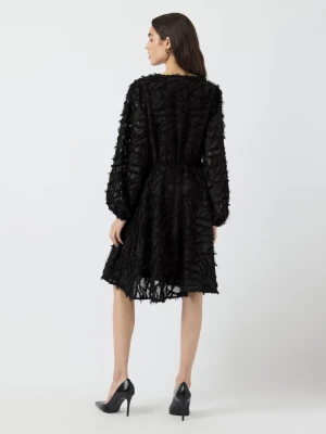 Y.A.S naisten mekko, YASPARIA LS DRESS S. Black