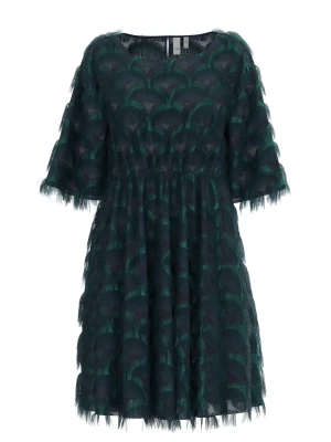 Y.A.S naisten mekko, YASPAZILLA 3/4 A LINE DRESS Navy Blazer