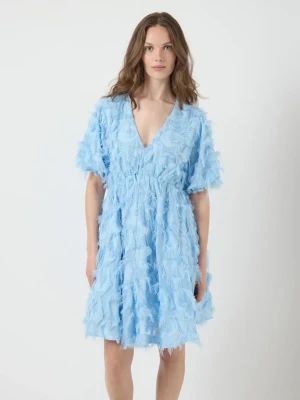 Y.A.S naisten mekko, YASPAZYLLA 2/4 DRESS - SHOW Clear Sky
