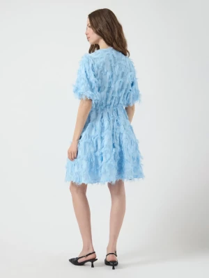 Y.A.S naisten mekko, YASPAZYLLA 2/4 DRESS - SHOW Clear Sky