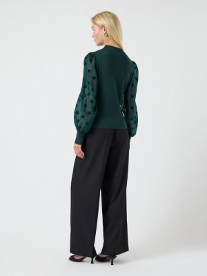 Y.A.S naisten pusero, YASDOTME LS KNIT PULLOVER Ponderosa Pine
