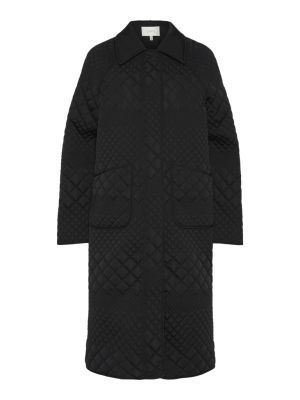 Y.A.S naisten takki, ASLAURIE LS PADDED COAT Musta