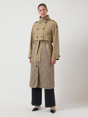 Y.A.S naisten takki, YASPRIXO LS COAT Sepia Tint
