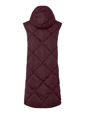 Y.A.S naisten toppaliivi, YASSELURA PADDED VEST Viininpunainen