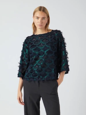 Y.A.S naisten toppi, YASPAZILLA 3/4 TOP Navy Blazer