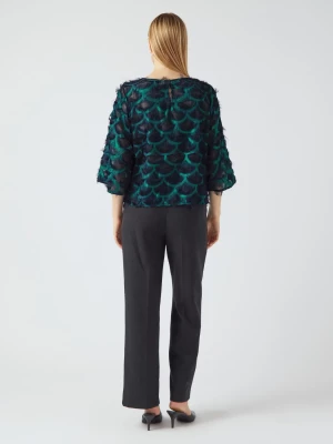 Y.A.S naisten toppi, YASPAZILLA 3/4 TOP Navy Blazer