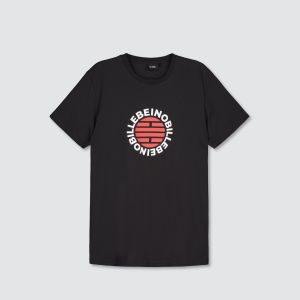 Billebeino miesten t-paita, CHILI T-SHIRT ORGANIC COTTON Musta
