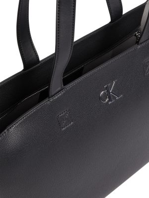 Calvin Klein Accessories Käsilaukku, MINIMAL MONOGRAM SHOPPER Musta